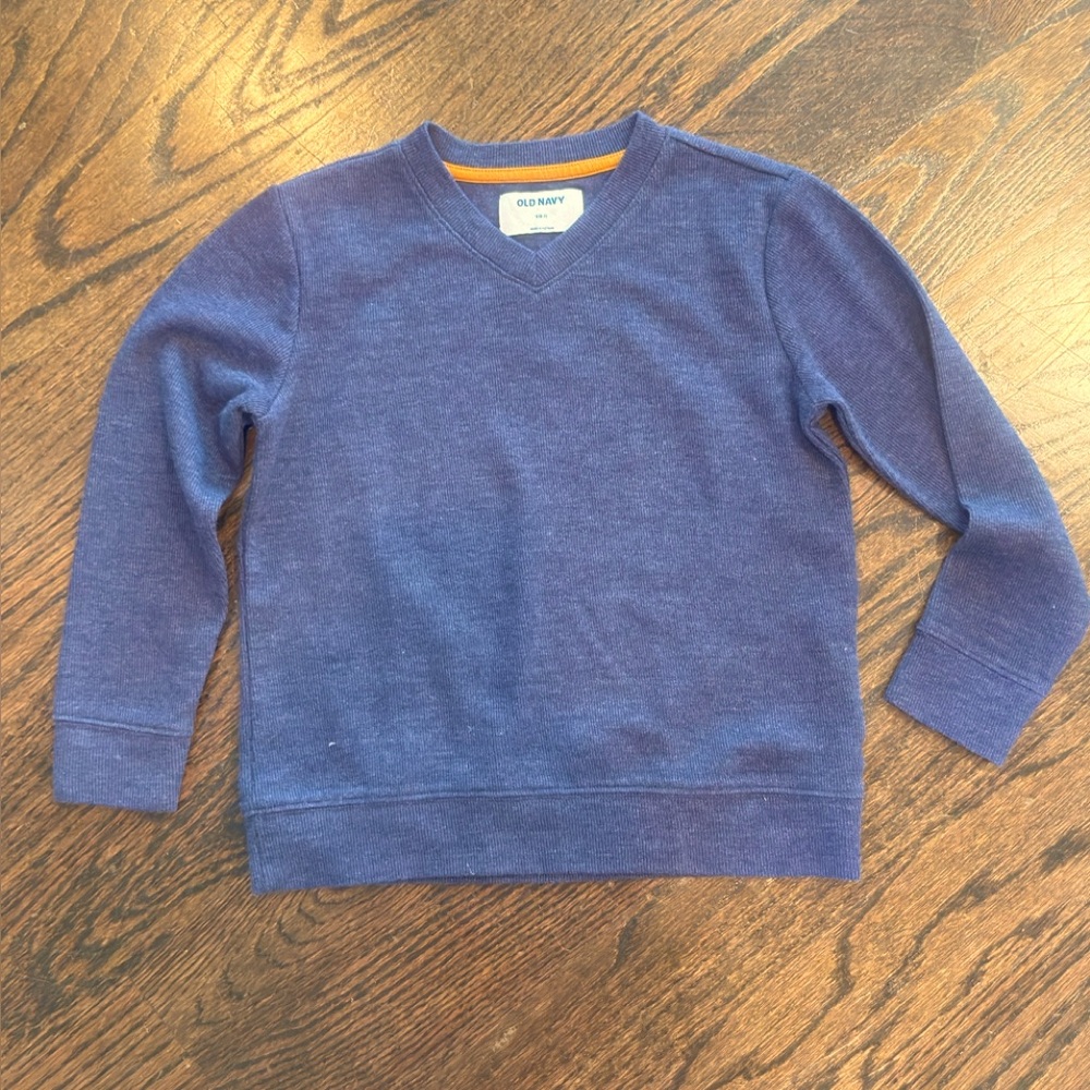 Old Navy - Kids Navy Blue V-Neck Sweater
